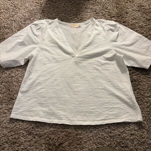 Classic White Short Sleeve Tee NATION Los Angeles xl white men